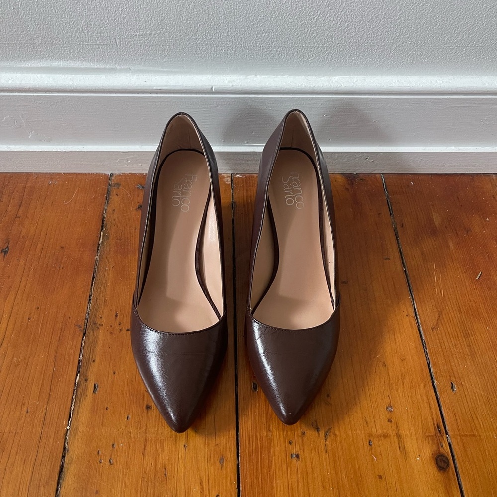 Franco Sarto Dark Brown Women's Heels